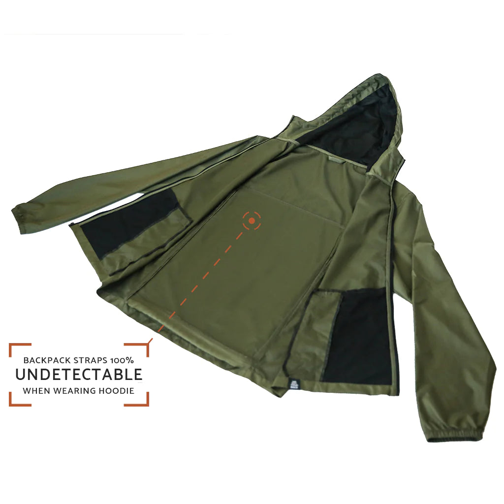QUIKFLIP Dryflip Windbreaker, Tactical Green