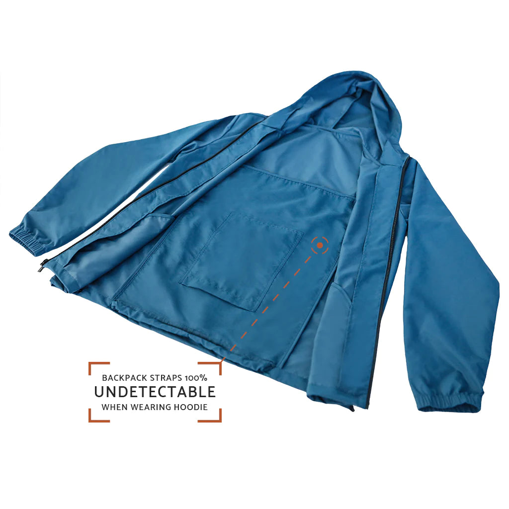 QUIKFLIP Dryflip Regenjacke, Atlantic Blue