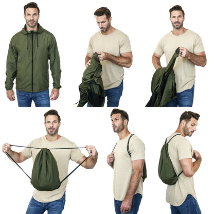 QUIKFLIP Dryflip Windbreaker, Tactical Green