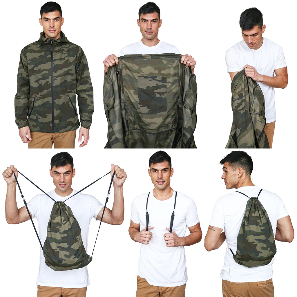 QUIKFLIP Dryflip Regenjacke, Camo