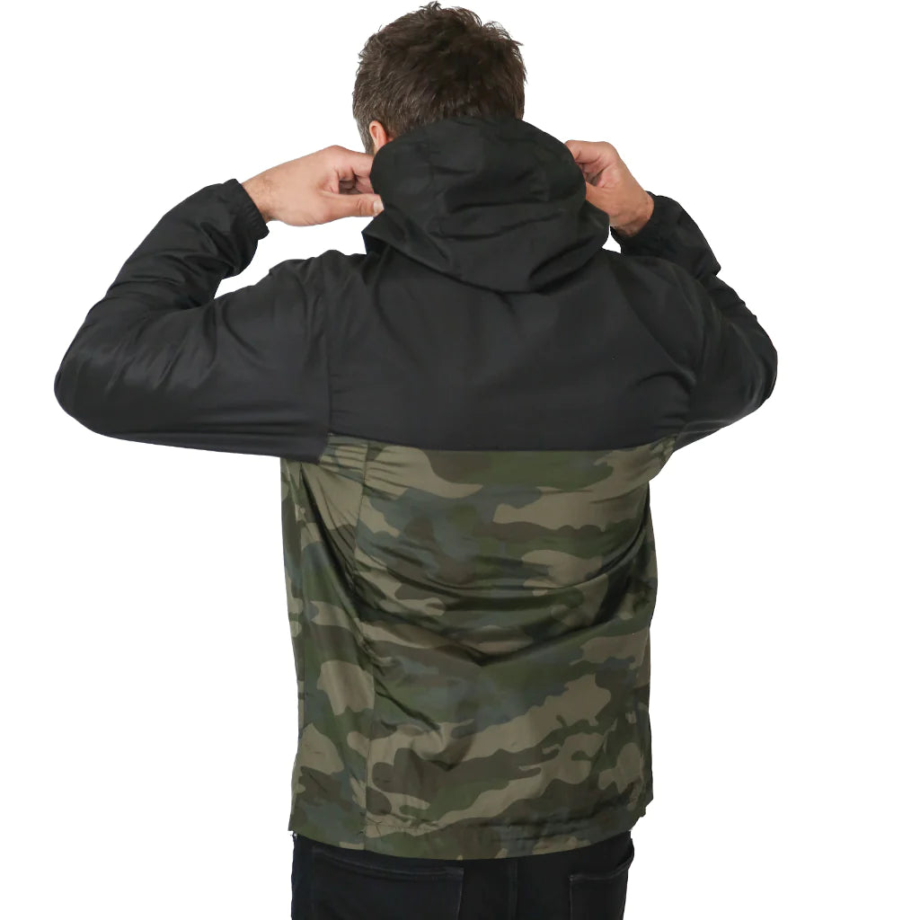 QUIKFLIP Dryflip Windbreaker, Black Camo