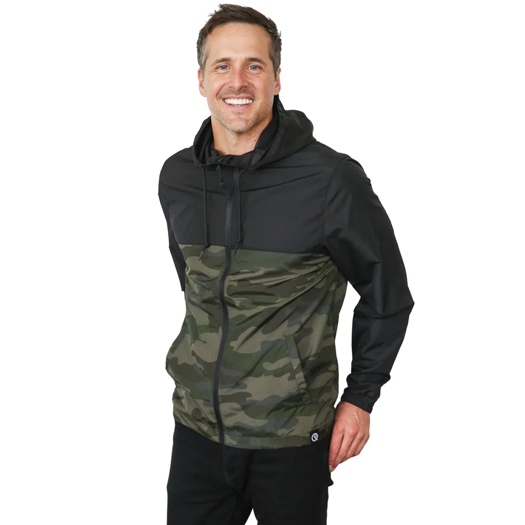 QUIKFLIP Dryflip Windbreaker, Black Camo