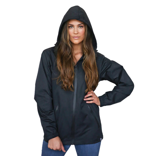QUIKFLIP Dryflip Regenjacke, Schwarz