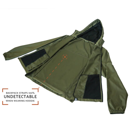 QUIKFLIP Dryflip Windbreaker, Tactical Green