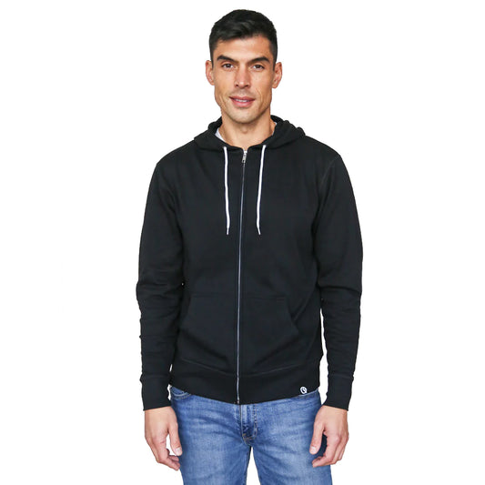 QUIKFLIP Hero Hoodie Lite Full Zip, Schwarz