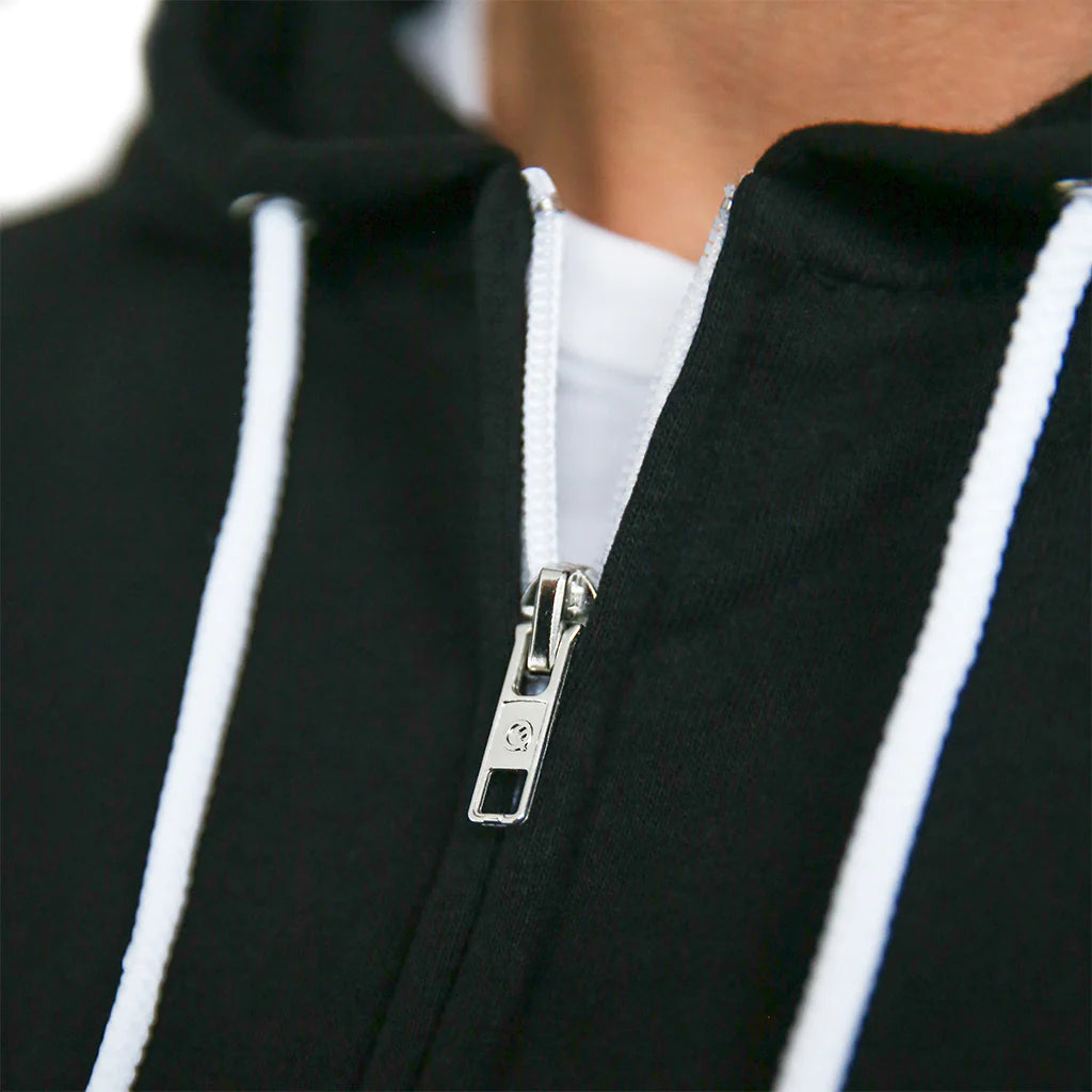 QUIKFLIP Hero Hoodie Lite Full Zip, Schwarz